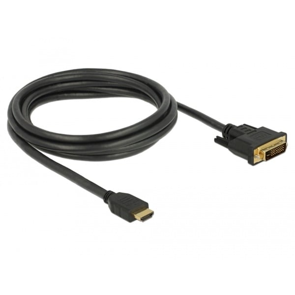 DeLOCK Adapterkabel HDMI > DVI 24+1 bidirektional - DeLOCK