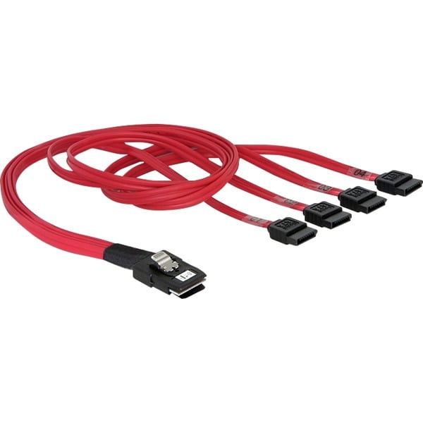 DeLOCK Adapterkabel mini SAS 36 Pin (SFF 8087) > 4x SATA - DeLOCK