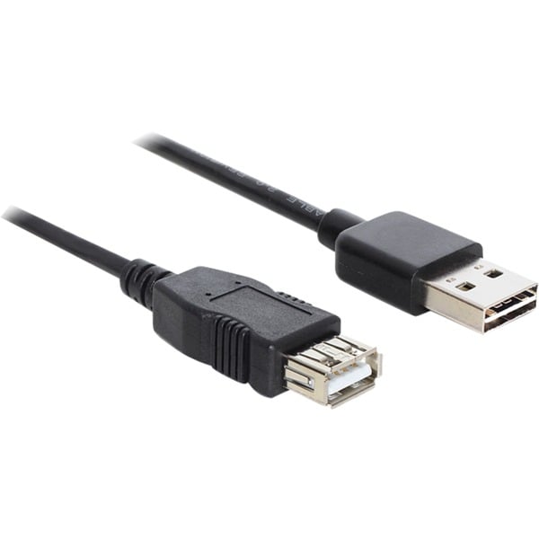DeLOCK EASY-USB 2.0 Verlängerungskabel, USB-A Stecker > USB-A Buchse - DeLOCK