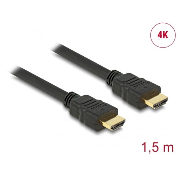 DeLOCK câble High Speed HDMI avec Ethernet Stecker > Stecker 4K - DeLOCK - vue 2