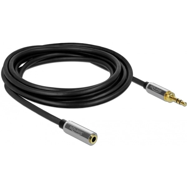 DeLOCK jacknverlängerungskabel 3,5mm 3Pin Stecker > Buchse - DeLOCK
