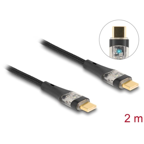 DeLOCK USB 2.0 câble de charge, USB-C Stecker > USB-C Stecker - DeLOCK - vue 2