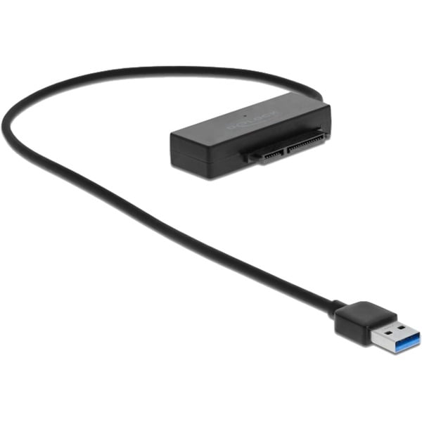 DeLOCK USB 3.2 Gen 1 Konverter, USB-A Stecker > SATA 22 Pin Stecker - DeLOCK - vue 3