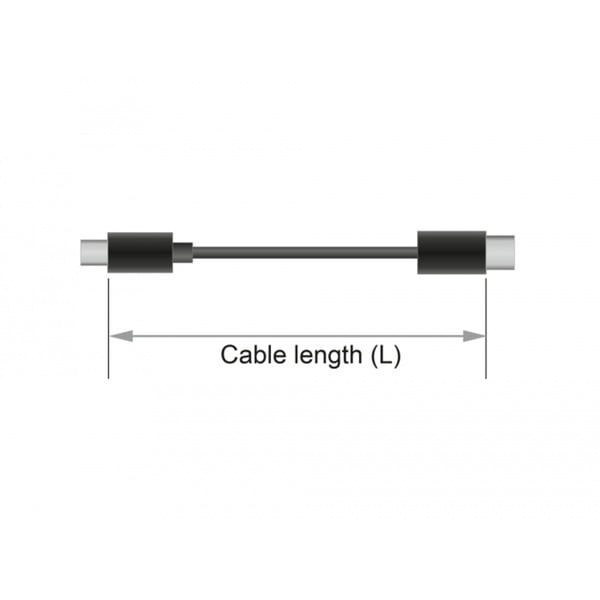 DeLOCK USB 3.2 Gen 1 Verlängerungskabel, USB-C Stecker > USB-C Buchse - DeLOCK - vue 3