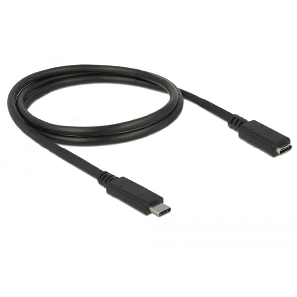 DeLOCK USB 3.2 Gen 1 Verlängerungskabel, USB-C Stecker > USB-C Buchse - DeLOCK