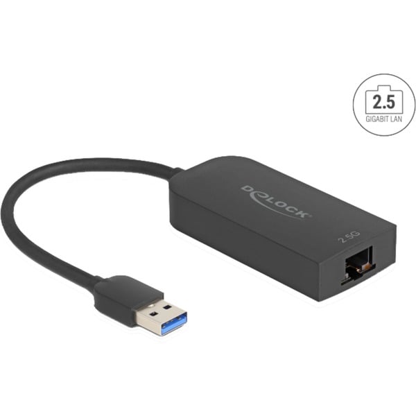 DeLOCK USB Typ-A Adapter zu 2,5 Gigabit, adaptateur réseau - DeLOCK