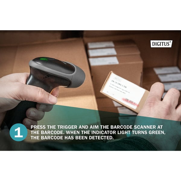 Digitus 2D Barcode Handscanner, Barcode-Scanner - Digitus - vue 6