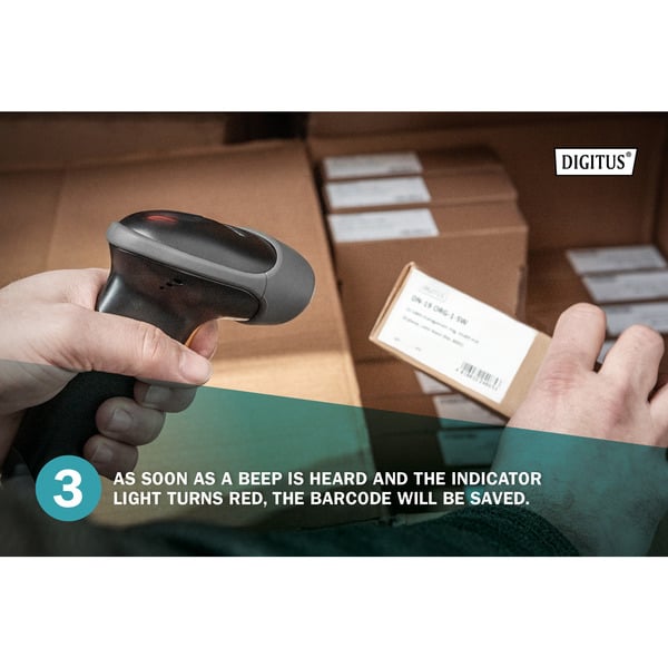 Digitus 2D Barcode Handscanner, Barcode-Scanner - Digitus - vue 8