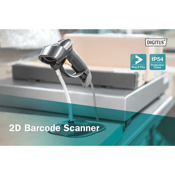Digitus 2D Barcode Handscanner, Barcode-Scanner - Digitus - vue 9