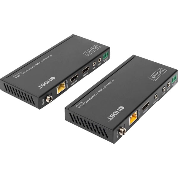 Digitus 4K HDBaseT HDMI Extender Set, 150 mètre, HDMI Verlängerung - Digitus