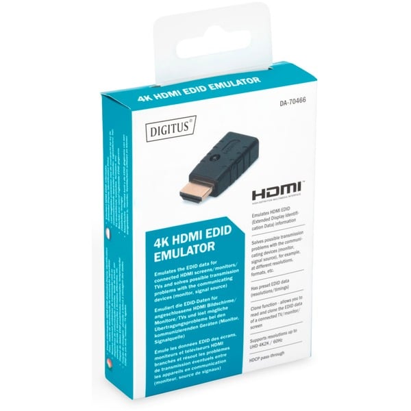 Digitus 4K HDMI EDID Emulator, Adapter - Digitus - vue 5