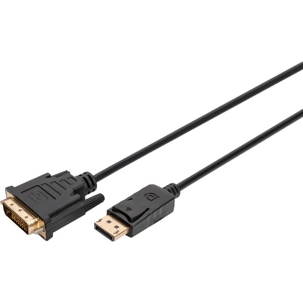 (€ 2,69 / 1 m) Digitus Adapterkabel DisplayPort > DVI-D, Interlock - Digitus
