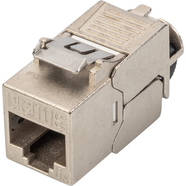 (€ 3,53 / pièces) Digitus CAT 6A Keystone Modul, geschirmt avec câblemanager 24 Stk, Keystone-Modul - Digitus