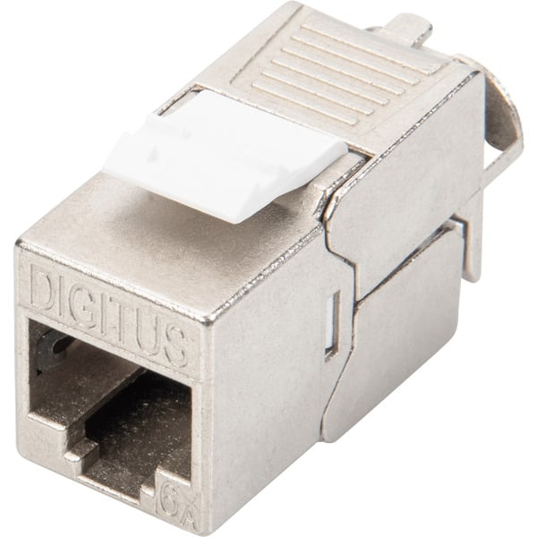 (€ 2,13 / pièces) Digitus CAT 6A Keystone-Modul geschirmt werkzeugfrei 48 Stk. - Digitus