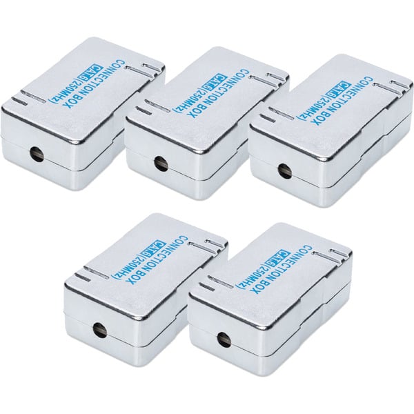 (€ 2,60 / pièces) Digitus CAT 6 Verbindungsmodul pour Twisted Pair câble - 5 Stk., Adapter - Digitus