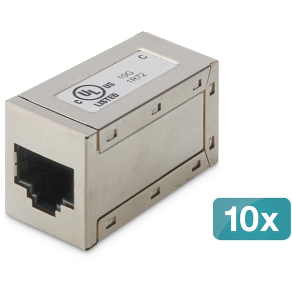 (€ 1,30 / pièces) Digitus Cat.6 Modulare Kupplung, geschirmt - Digitus - vue 2