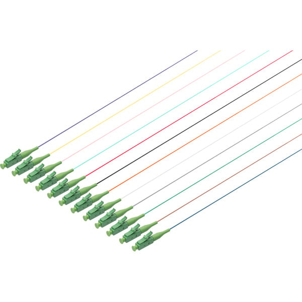 (€ 0,91 / pièces) Digitus Durchgefärbte LC Simplex OS2 Pigtails, câble - Digitus