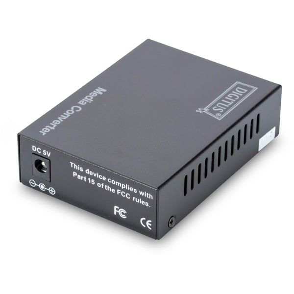 Digitus Fast Ethernet Medienkonverter RJ-45 auf ST-Duplex - Digitus - vue 4