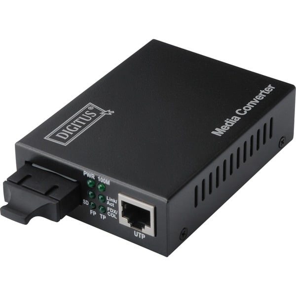 Digitus Fast Ethernet Medienkonverter, RJ-45/SC - Digitus