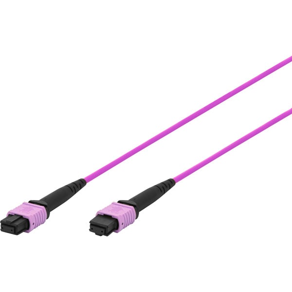 (€ 7,98 / 1 m) Digitus Glasfaser-Patchkabel, MPO Buchse, OM4, Methode A - Digitus