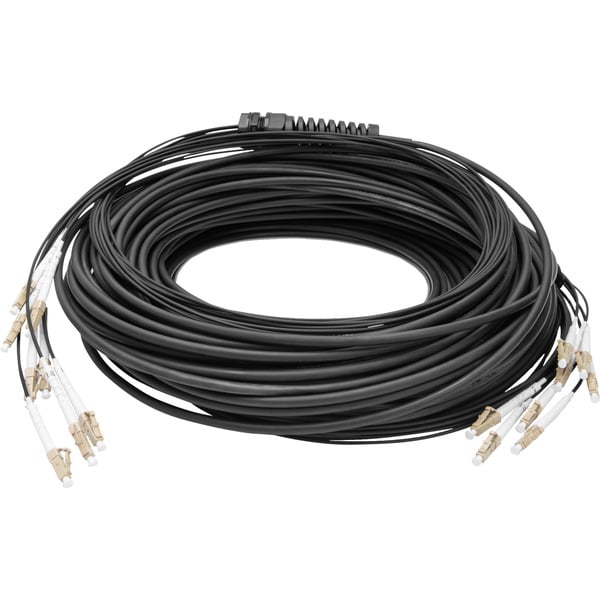 Digitus Glasfaser Universal Breakout câble, Duplex, LC/UPC Stecker, Multimode OM4 - Digitus