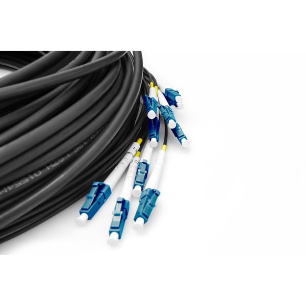 Digitus Glasfaser Universal Breakout câble, Duplex, LC/UPC Stecker, Singlemode OS2 - Digitus - vue 5