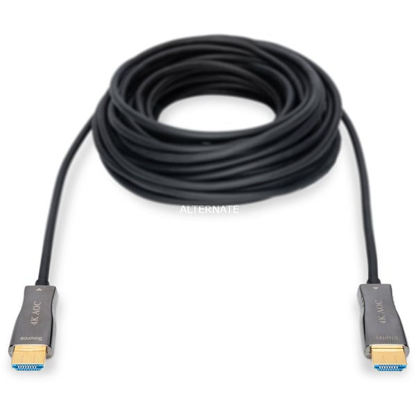 Digitus HDMI AOC Hybrid Glasfaserkabel, UHD 4K - Digitus - vue 2