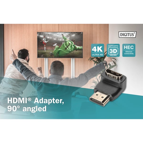 Digitus HDMI-A Stecker > HDMI-A Buchse 4K, Adapter - Digitus - vue 8