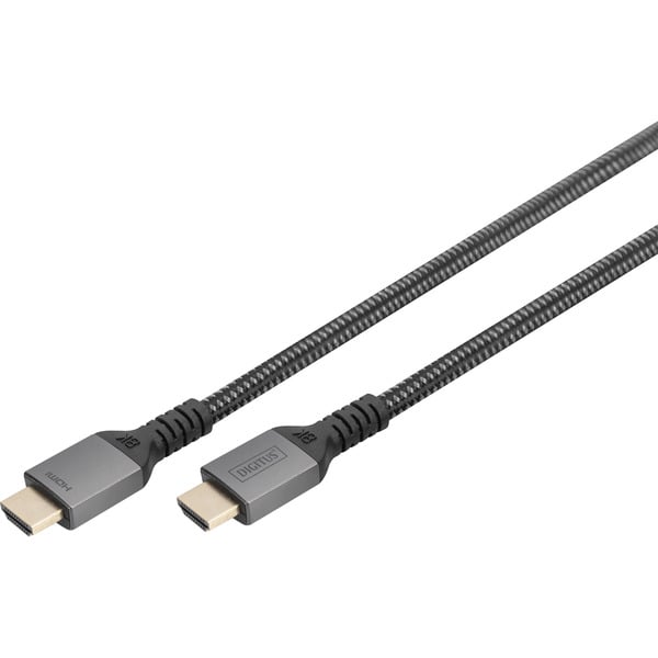 (€ 3,92 / 1 m) Digitus HDMI Ultra High Speed Anschlusskabel, avec Ethernet, UHD 8K - Digitus