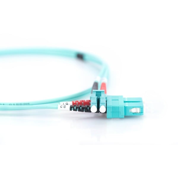 Digitus LWL Patchkabel, Duplex, LC > SC Stecker, Multimode OM3 - Digitus - vue 4