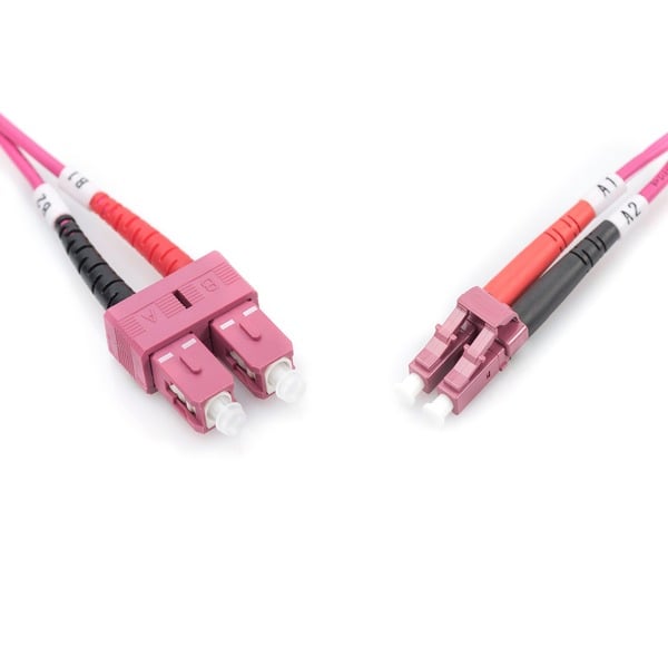 Digitus LWL Patchkabel, Duplex, LC > SC Stecker, Multimode OM4 - Digitus - vue 3