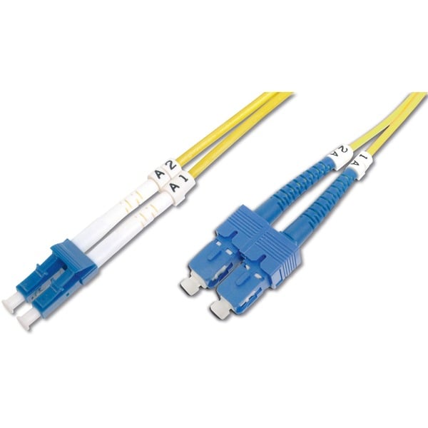 Digitus LWL Patchkabel, Duplex, LC > SC Stecker, Singlemode OS2 - Digitus