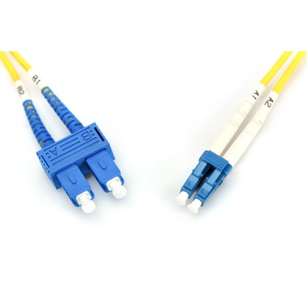 Digitus LWL Patchkabel, Duplex, LC > SC Stecker, Singlemode OS2 - Digitus - vue 3