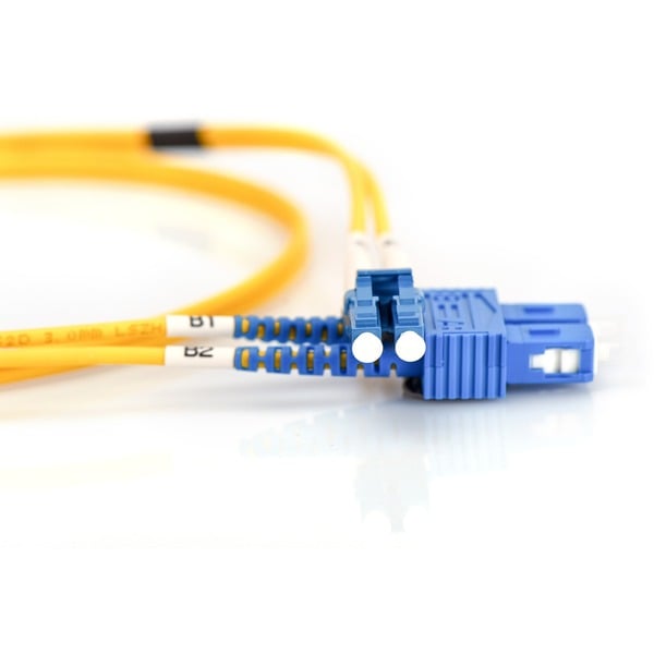 Digitus LWL Patchkabel, Duplex, LC > SC Stecker, Singlemode OS2 - Digitus - vue 4