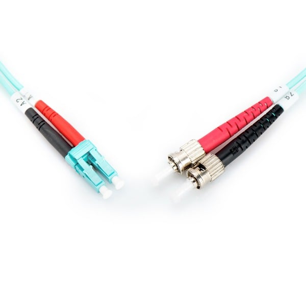 Digitus LWL Patchkabel, Duplex, LC > ST Stecker, Multimode OM3 - Digitus - vue 3