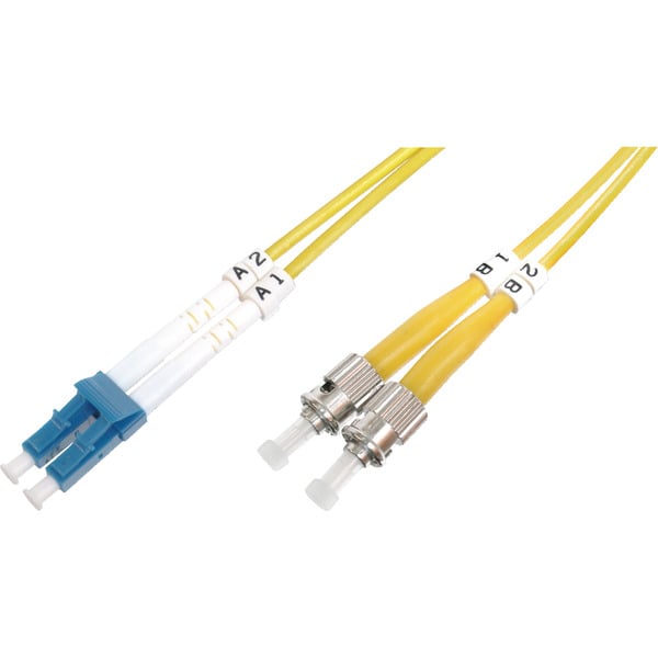Digitus LWL Patchkabel, Duplex, LC > ST Stecker, Singlemode OS2 - Digitus