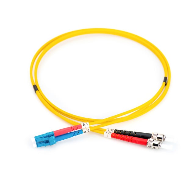 Digitus LWL Patchkabel, Duplex, LC > ST Stecker, Singlemode OS2 - Digitus - vue 4