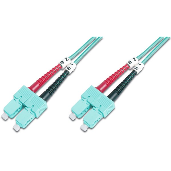 Digitus LWL Patchkabel, Duplex, SC > SC Stecker, Multimode OM3 - Digitus - vue 2
