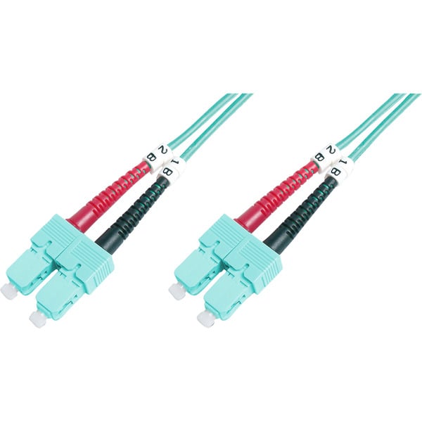 Digitus LWL Patchkabel, Duplex, SC > SC Stecker, Multimode OM3 - Digitus