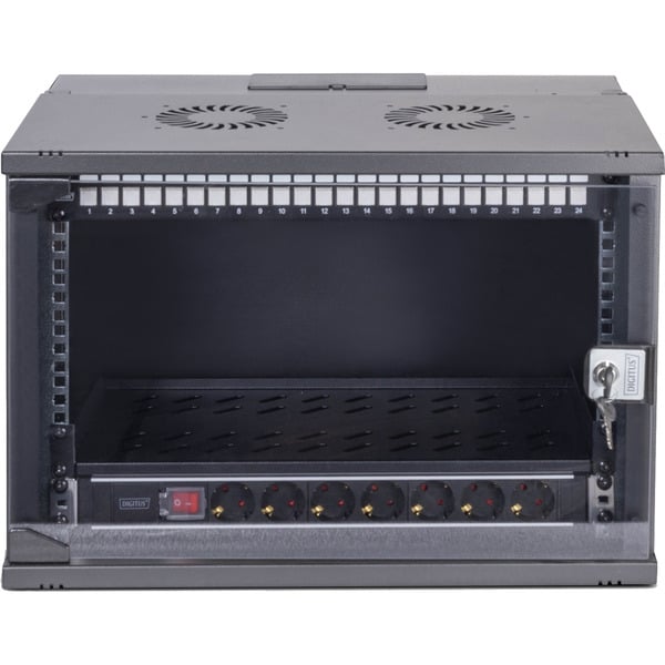 Digitus Netzwerk-Set SOHO Pro 19" 540x400 mm (BxT), IT-Schrank - Digitus