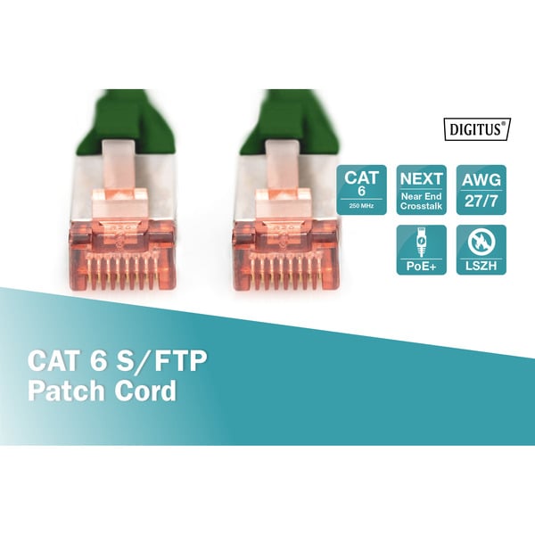 Digitus Patchkabel CAT 6 S/FTP 0,5m - Digitus - vue 4
