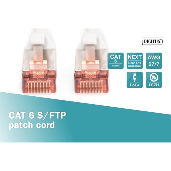 Digitus Patchkabel CAT 6 S/FTP 3m - Digitus - vue 3