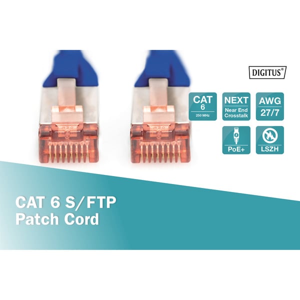 Digitus Patchkabel CAT 6 S/FTP 5m - Digitus - vue 2