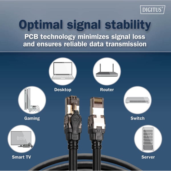 Digitus Patchkabel Cat 8.1 S-FTP 0,5 mètre - Digitus - vue 6