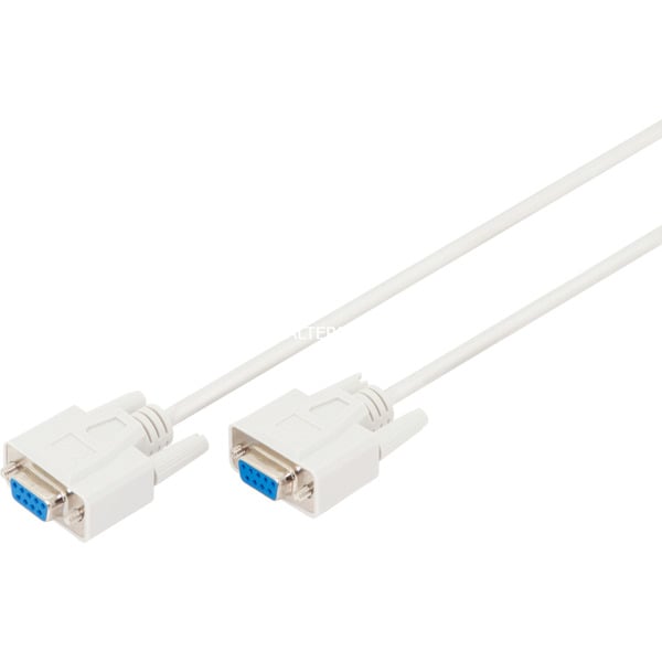(€ 1,17 / 1 m) Digitus Serielles Datatransfer Anschlusskabel, D-Sub9 (Buchse) > D-Sub9 (Buchse) - Digitus