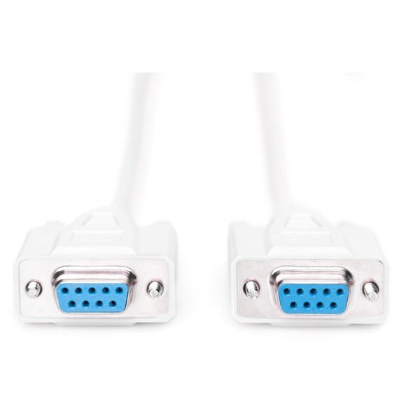 (€ 1,17 / 1 m) Digitus Serielles Datatransfer Anschlusskabel, D-Sub9 (Buchse) > D-Sub9 (Buchse) - Digitus - vue 2