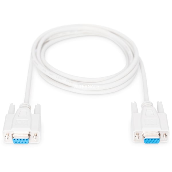 (€ 1,17 / 1 m) Digitus Serielles Datatransfer Anschlusskabel, D-Sub9 (Buchse) > D-Sub9 (Buchse) - Digitus - vue 3