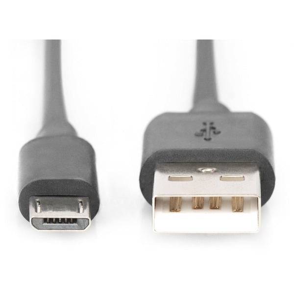 Digitus USB 2.0 Anschlusskabel USB-A (Stecker) > Micro-USB (Stecker) - Digitus - vue 2