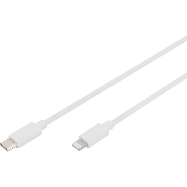 Digitus USB 2.0 Daten-/câble de charge USB-C > Lightning, MFI zertifiziert - Digitus