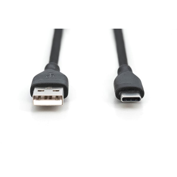 Digitus USB 2.0 Silikon-Anschlusskabel USB-A > USB-C - Digitus - vue 3